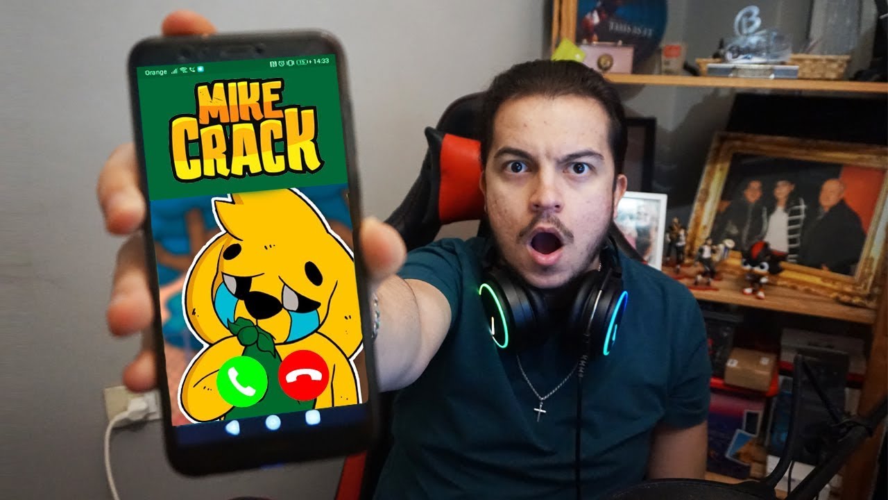 MIKECRACK YO QUIERO DORMIR ME HACE UNA LLAMADA 😱😰 LLAMADA NUMERO DE