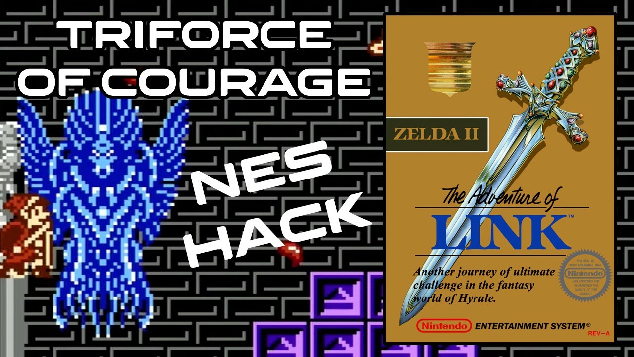 Zelda II: Triforce of Courage (NES mod) Mike Matei Live