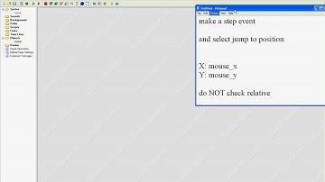 How to make a cursor in Game Maker Lite