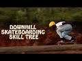 Downhill skateboarding skill tree (what to learn)