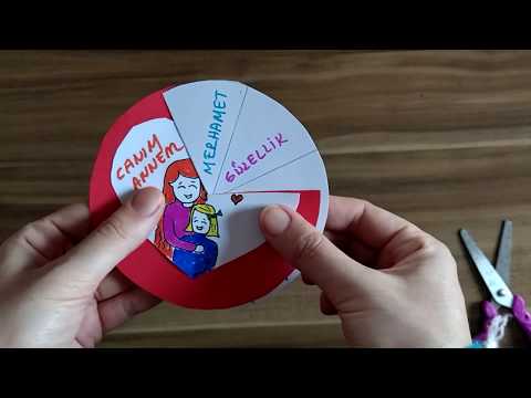 Video: Anaokulunda güzel DIY Anneler Günü kartları