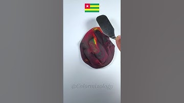 Guess the flag name #colormixing #relaxing #satisfying #asmr #trending #shorts #youtubeshorts