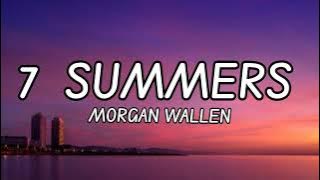 7 SUMMERS MORGAN WALLEN   (Official video) 🎼🎼