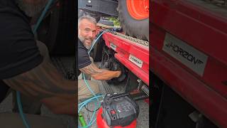 had a tire blowout with 18,000lb tractor #ford #longhaultrucker #hotshot #f450 #cdl