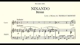 Paurillo Barroso - Ninando Rita Paixão, Soprano Irany Leme, Piano