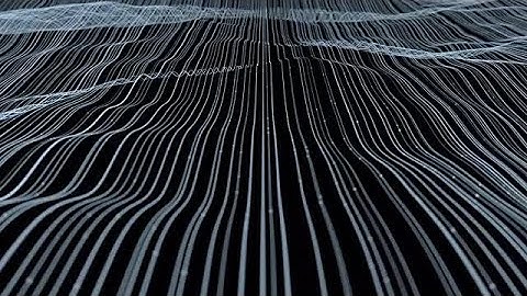 Wave Lines Abstract Looped Background Stock Motion Graphics