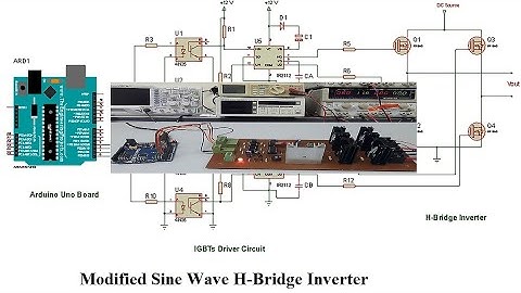 How to make a modified sine wave inverter _ Part 2 The practical Circuit