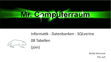 08 Tabellen mit Join verknüpfen