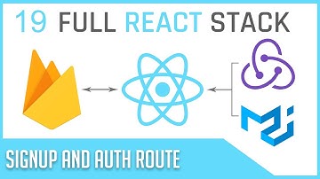 Full Stack React & Firebase: #19 Signup and Auth Route