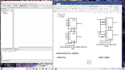 Full Adder using MUX IC74153 in Multisim | Digital Electronics