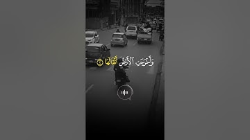 تلاوة ابداعية 🎧👌للشيخ | ماهرالمعيقلي  🤍💚 سورة الزلزلة #خشوع