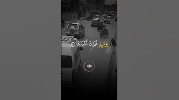 تلاوة ابداعية 🎧👌للشيخ | ماهرالمعيقلي  🤍💚 سورة الزلزلة #خشوع