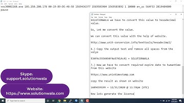 How to generate license for VOS3000 2.1.6.0 and install.....