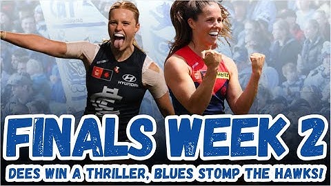 RECAP | AFLW Finals Week 2! | AFL 2025