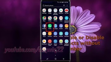 Samsung Galaxy S9 : How to Enable or Disable Hide contacts without number (Android Oreo)