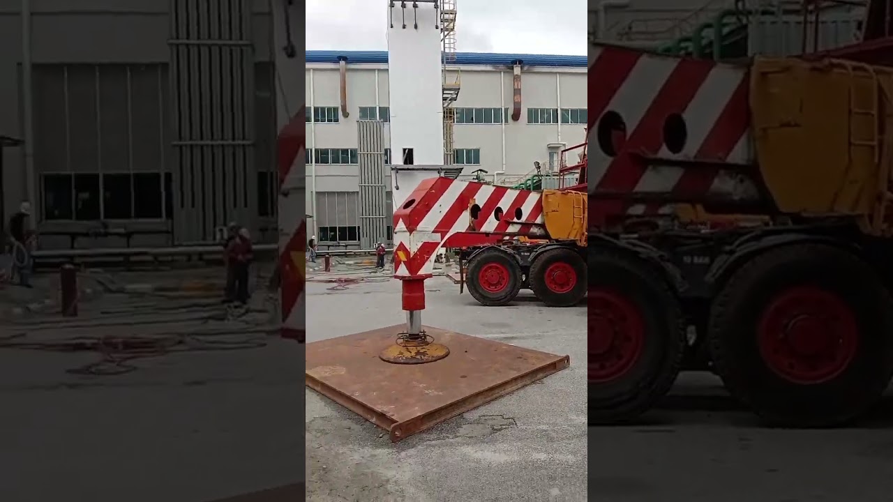 125 ton material Crane use 🔥🔥Imran Malaysia lifting supervisor