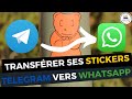 Transfrer ses stickers de telegram vers whatsapp by kujua tech
