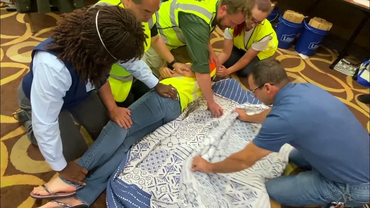 63, 64, 65 Log roll and blanket carry and blanket drag YouTube