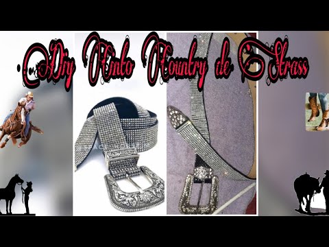 #Diy Cinto Country com strass 🐎🐴👢🤠🌾🌵 - #lookdecowgirl #cintocountry - Canal Cowgirl Plus Size