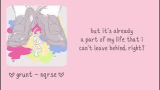grunt - nqrse (english lyrics)