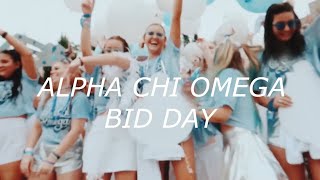 BID DAY 2019! Alpha Chi Omega at the University of Arkansas