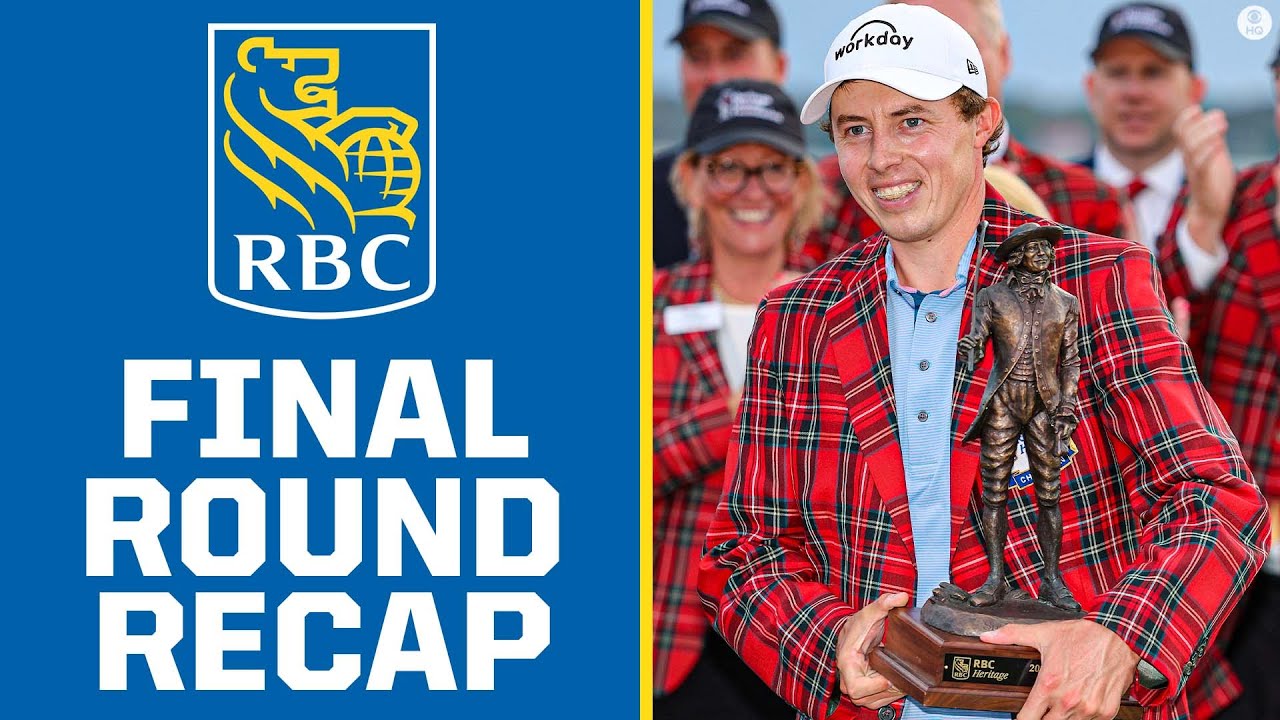 Matt Fitzpatrick (-17) DEFEATS Jordan Spieth In Playoff To Win 2023 RBC Heritage I CBS Sports