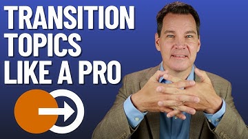 Transitions Statements for Public Speaking