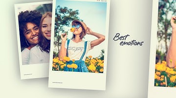 Photo Opener / Polaroid Slideshow / After Effects Template / Videohive