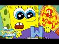 1 Hour of Every Time SpongeBob Characters Were HUGE! | SpongeBob