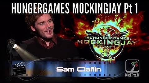 Sam Claflin Hunger Games Mocking Jay Pt 1 Interview