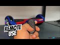 How to use hoverboard remote