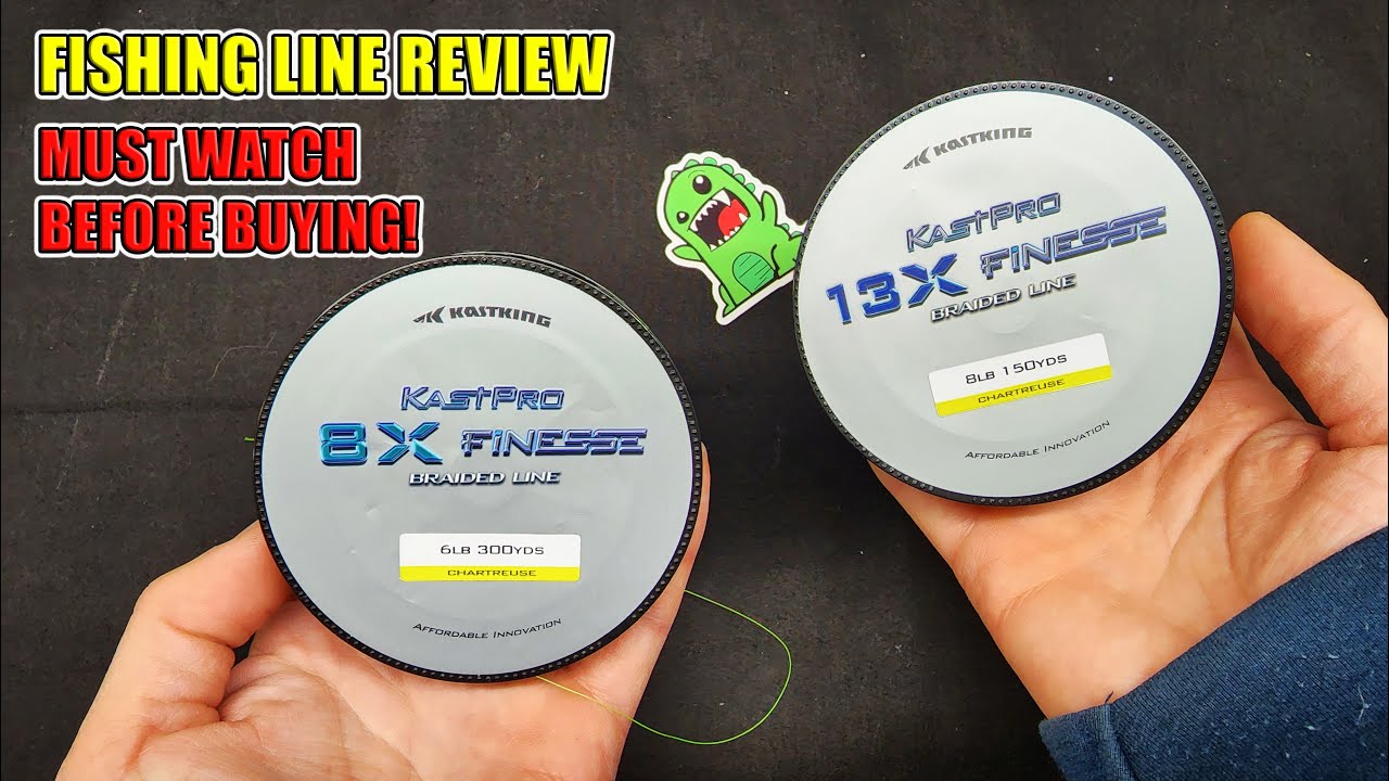 KastKing KastPro 8x 13X Finesse Braided Line Review - Bad for