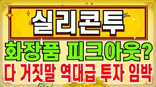 실리콘투 - 화장품 피크아웃? 다 거짓말 역대급 투자 임박 미국에 벌써 이렇게 부지를 샀다고? 하반기 기대할 재료는