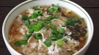 Японская кухня: Японский суп с птицей Японская кухня: Японский суп с птицей