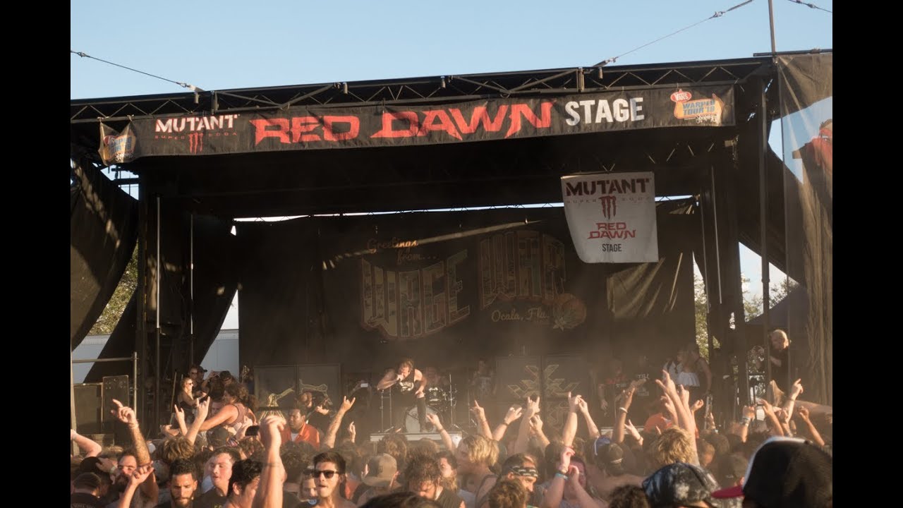 Wage War Last performance on Warped Tour 2018 (West Palm Beach) YouTube