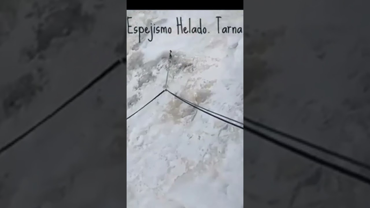Escalada en hielo en Asturias #alpinismo #asturias