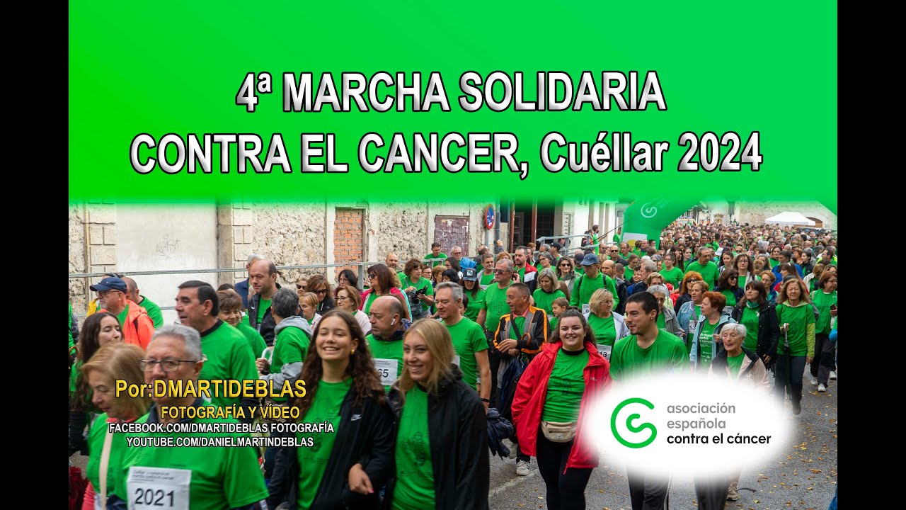 4ª MARCHA CONTRA EL CANCER, Cuéllar 2024