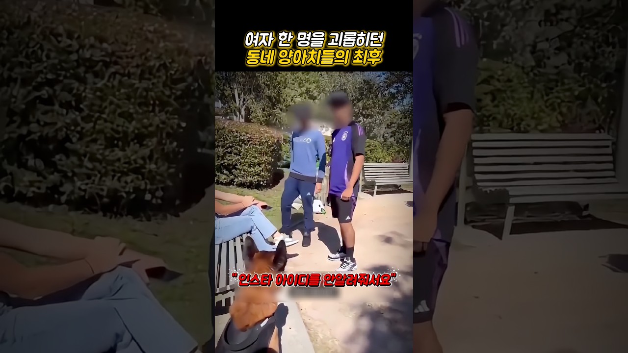 동네 양아치들의 최후