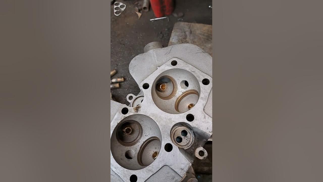 Triumph valve guide replacement YouTube