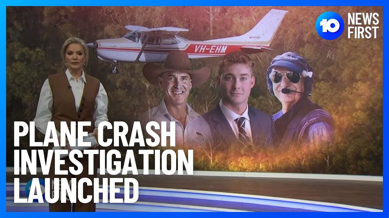 Investigation Launched Into Plane Crash l 10 News First - YouTube