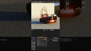 Use two HDRIs for a scene. One for lighting and one for the background #blender #tips #shorts