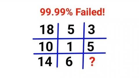 Literally 99% failed to solve this Ukraine maths puzzle! Can you?