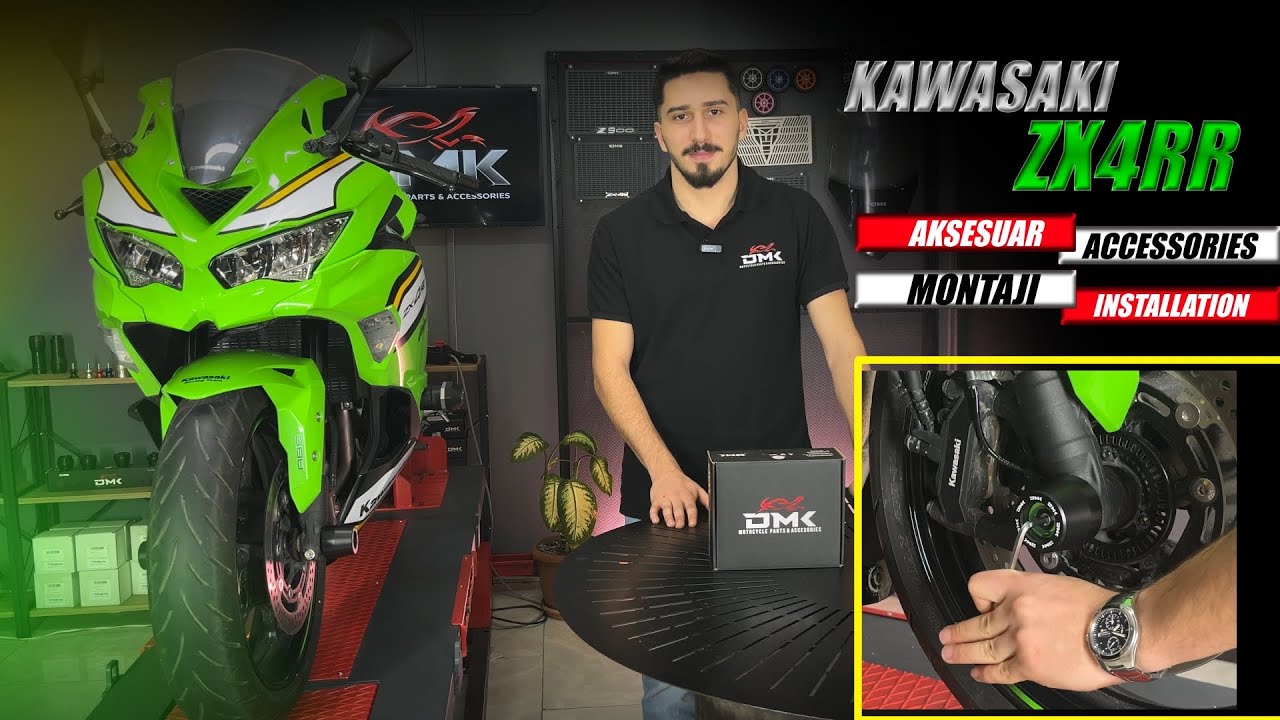 DMK | Kawasaki ZX-4RR AKSESUAR MONTAJI | INSTALLATION OF