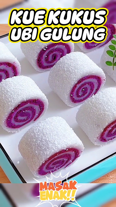 Kue Kukus Manis Ubi Gulung Cantik #masakanrumahan #kue #kuliner #viral