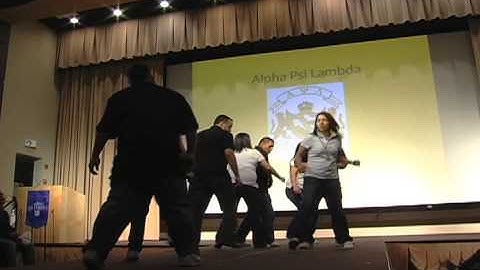 Multicultural Greek Council Step And Stroll Alpha Psi Lambda