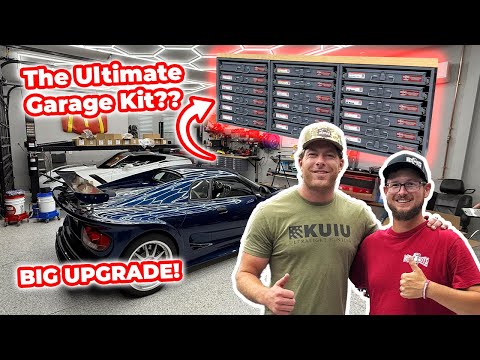 Upgrading Dr Parker’s Ultimate Garage Hardware Fastener Setup!!! (We got to ride in the Noble)