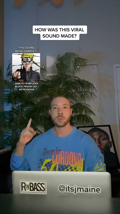 How Was This Viral Sound Made? Naruto Shippuden Blood Prison & Playboi Carti “Supervillain” #shorts