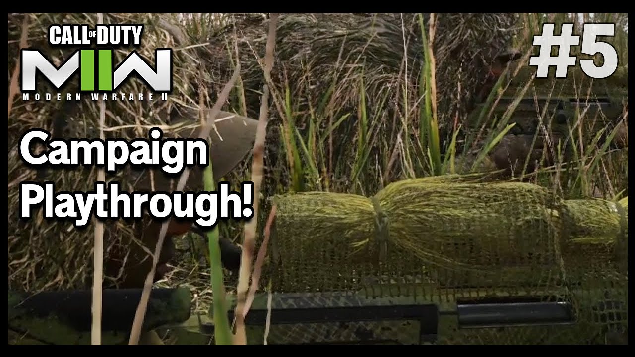 GHILLIE SUIT MISSION!!  | Call of Duty: Modern Warfare ll Campaign Part 5