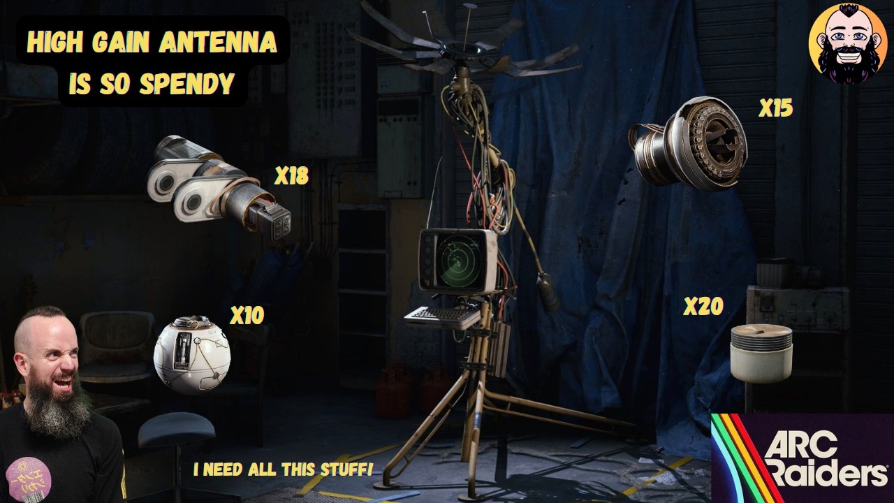 High Gain Antenna Runs - So many things needed!