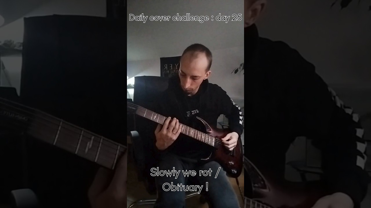 Slowly we rot of Obituary daily cover day 25